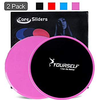 Core Sliders Set of 2 Exercise Sliding Discs for Crossfit Workouts NEW!
